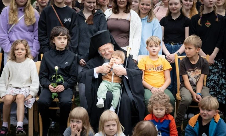 The Ecumenical Patriarch visits the Youth Camp Centre of the Orthodox Church of Finland