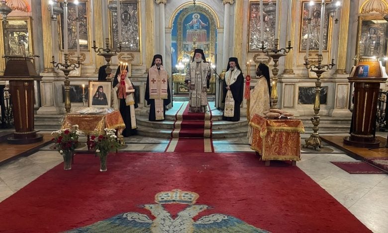 Patriarchal Divine Liturgy and Memorial Service of Blessed Patriarch Peter VII in Alexandria