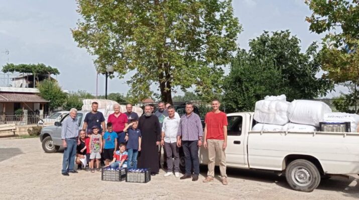 Η Μητρόπολη ενίσχυσε εκατό οικογένειες πλημμυροπαθών στον Άγιο Θωμά Λαρίσης