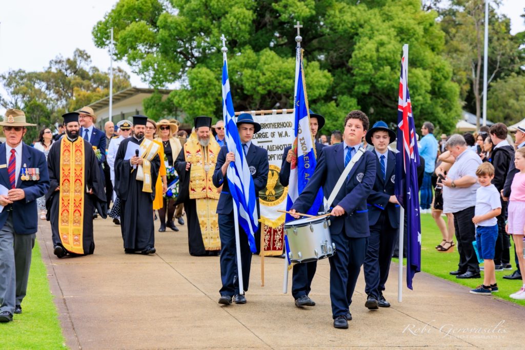 Perth: The celebration of the Anniversary of “OXI Day”