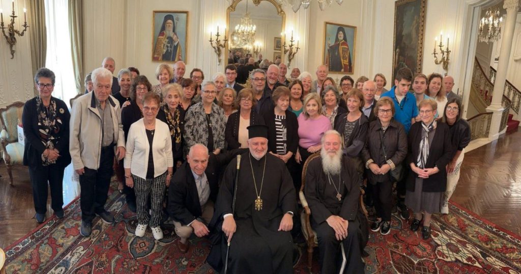 Archbishop Elpidophoros welcomed Holy Trinity Cathedral in Camp Hill, PA to the Archdiocese Headquarters