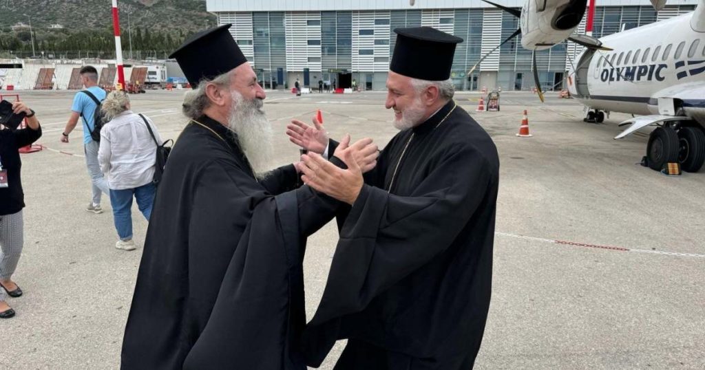 Archbishop Elpidophoros of America Arrives in Kefalonia