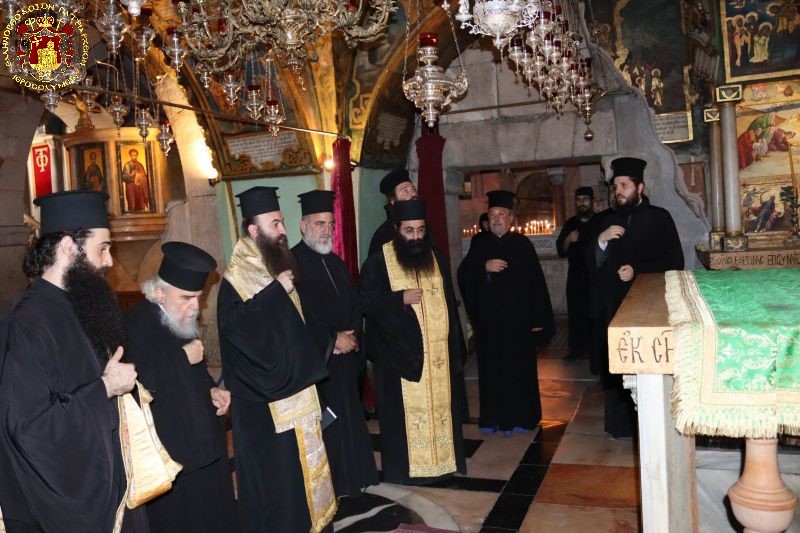 Prayer for peace at the Horrendous Golgotha