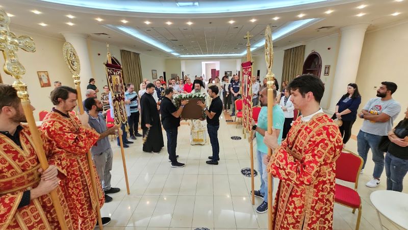 The feast of Saint Isaac the Syriac in Doha