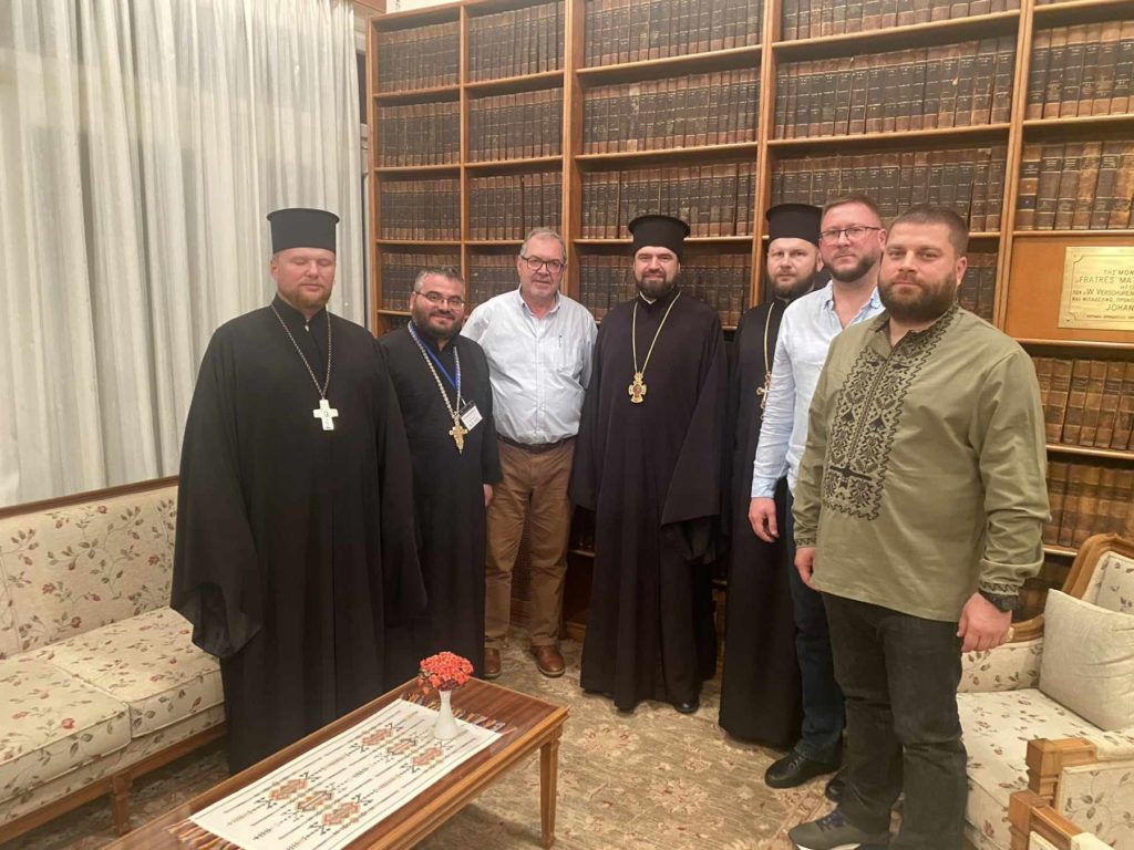 Αντιπροσωπεία της Θεολογικής Ακαδημίας Κιέβου στην Ορθόδοξο Ακαδημία Κρήτης