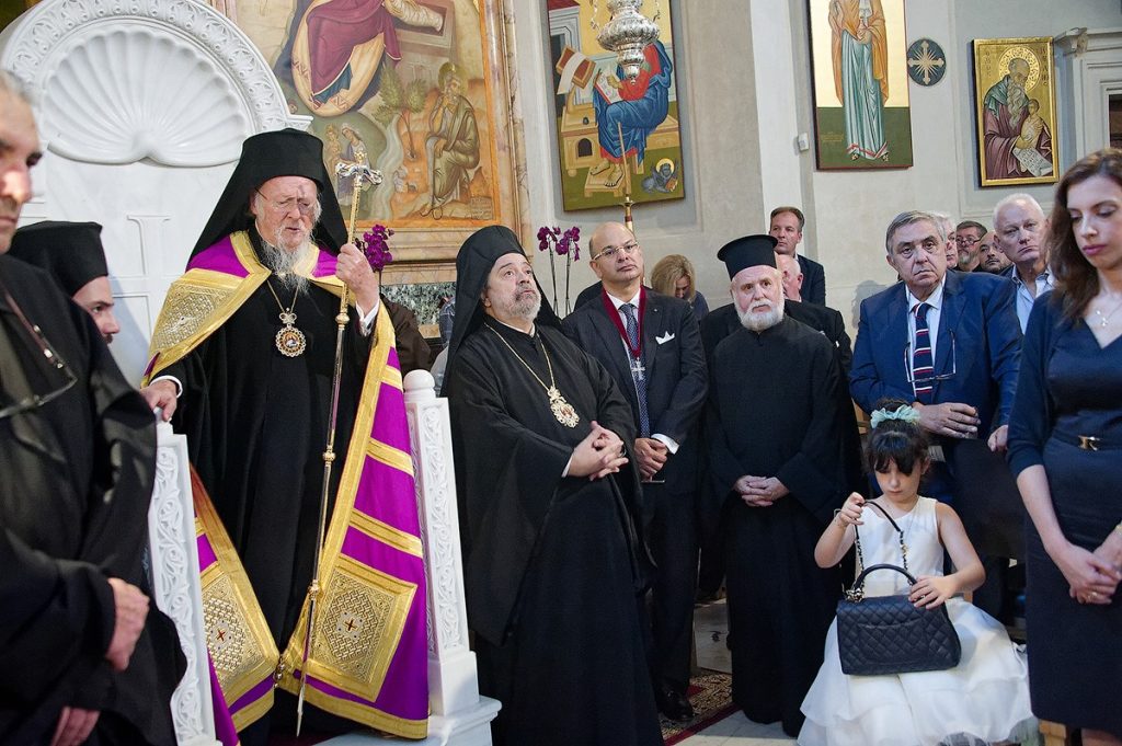 Patriarchal Horostasia at the Orthodox Church of Saint Theodore in Rome