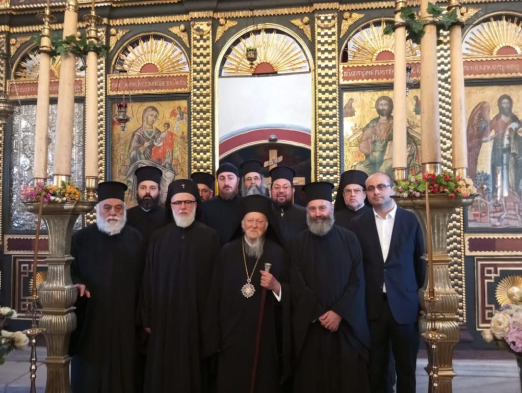 Ecumenical Patriarch Bartholomew visits the Georgian Community of Constantinople