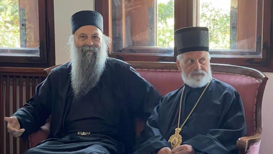Ο Πατριάρχης Πορφύριος σε Ιατρικό Σύλλογο στο Βελιγράδι – «Κάθε τόπος καλείται να είναι Άγιο Όρος»
