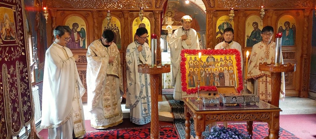 The feast of the 24 patron Saints of the Orthodox Metropolis of Korea