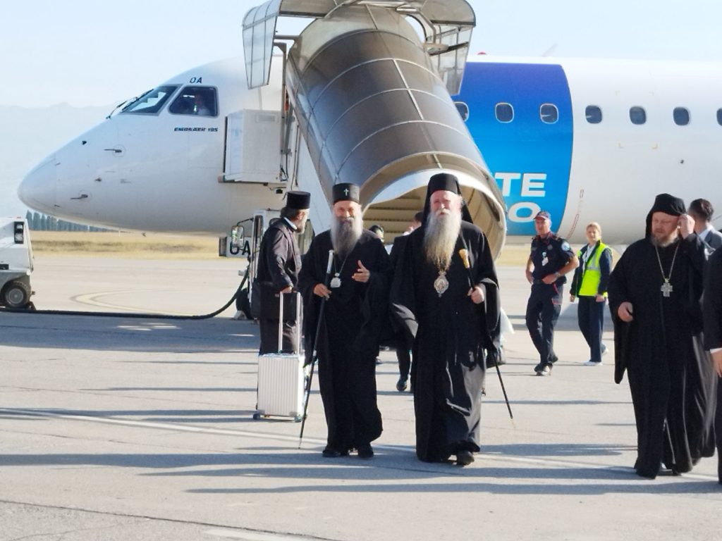 Άφιξη του Πατριάρχη Σερβίας στο Μαυροβούνιο