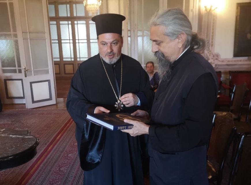 Metropolitan Georgios of Karpenisi visits the Theological School of Halki