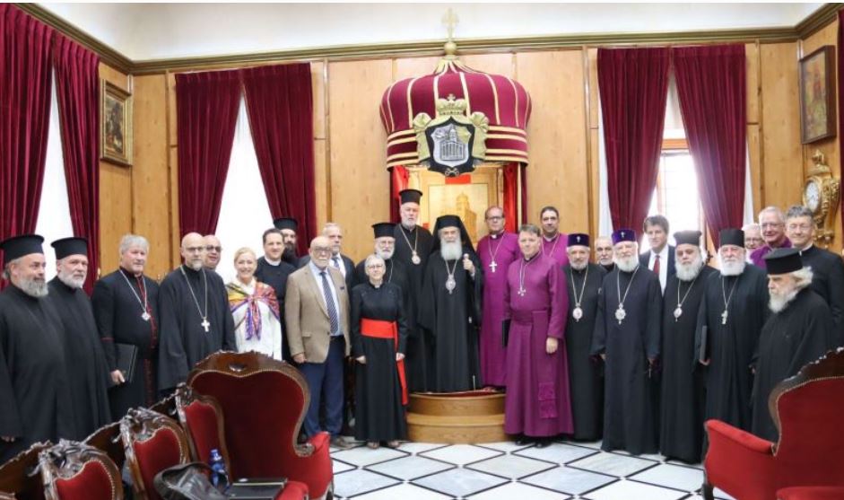 THE INTERNATIONAL COMMISSION FOR DIALOGUE BETWEEN THE ANGLICAN COMMUNITY AND THE ORTHODOX CHURCH VISITS THE PATRIARCHATE