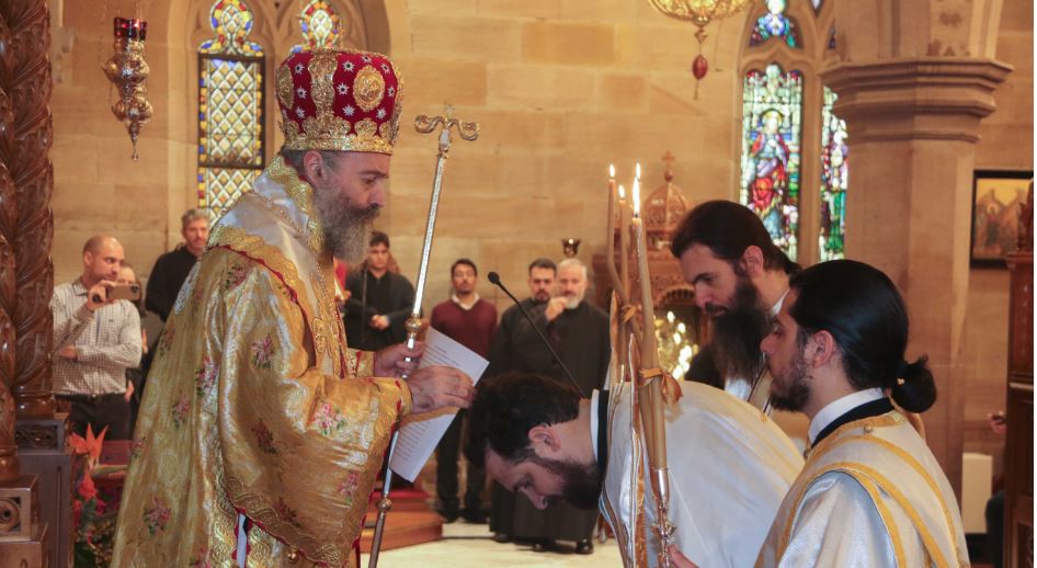 Ordination of a deacon by His Eminence Archbishop Makarios of Australia