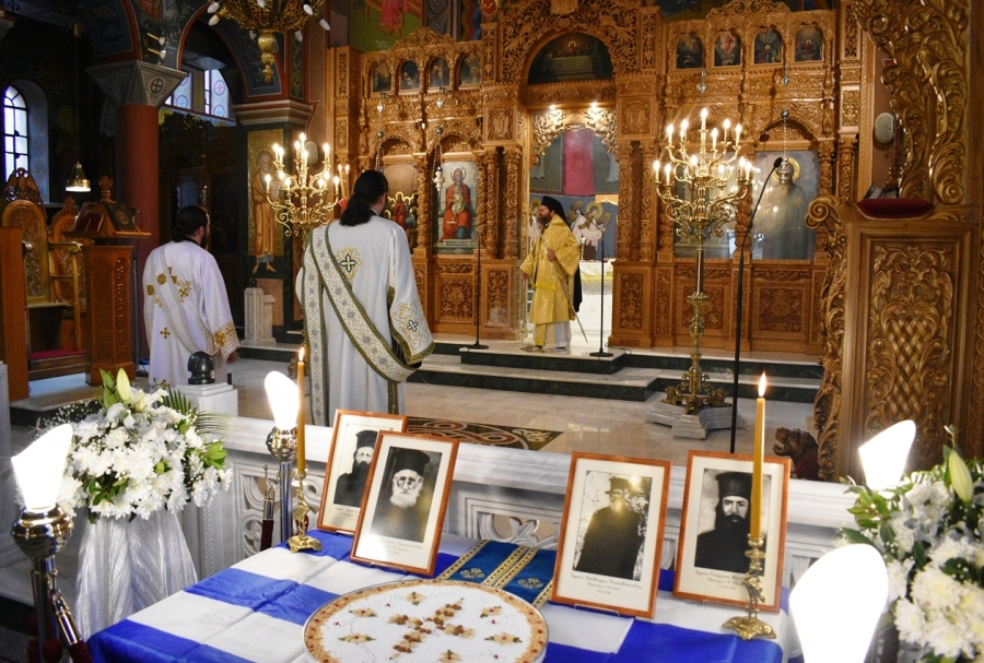 Επιμνημόσυνη δέηση για τους Εθνοϊερομάρτυρες κληρικούς της Μητρόπολης Μαρωνείας και Κομοτηνής