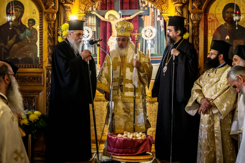 Τα ονομαστήρια του Μητροπολίτη Νικοπόλεως και η εορτή του Αγίου Ιωάννου του Χρυσοστόμου