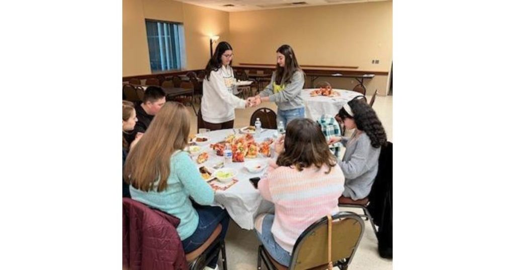 St. Nicholas Philoptochos Ann Arbor, MI hosted their annual Fall OCF Student Dinner