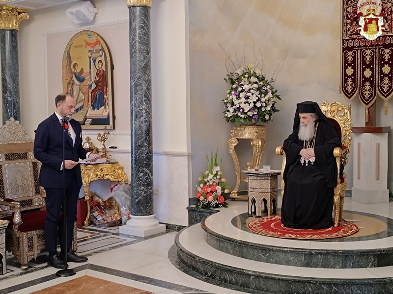 THE CELEBRATION OF THE 18TH ANNIVERSARY OF THE ELECTION AND ENTHRONEMENT OF HIS BEATITUDE OUR FATHER AND PATRIARCH OF JERUSALEM THEOPHILOS III