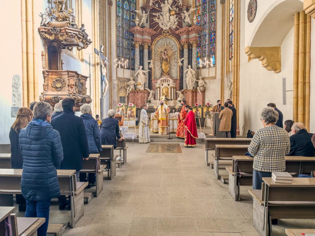 Metropolitan of Austria celebrated Hierarchical Divine Liturgy in Graz, Austria