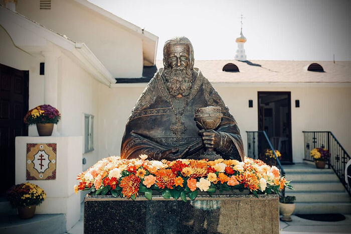 MONUMENT TO ST. JOHN OF KRONSTADT UNVEILED AT CALIFORNIA CHURCH