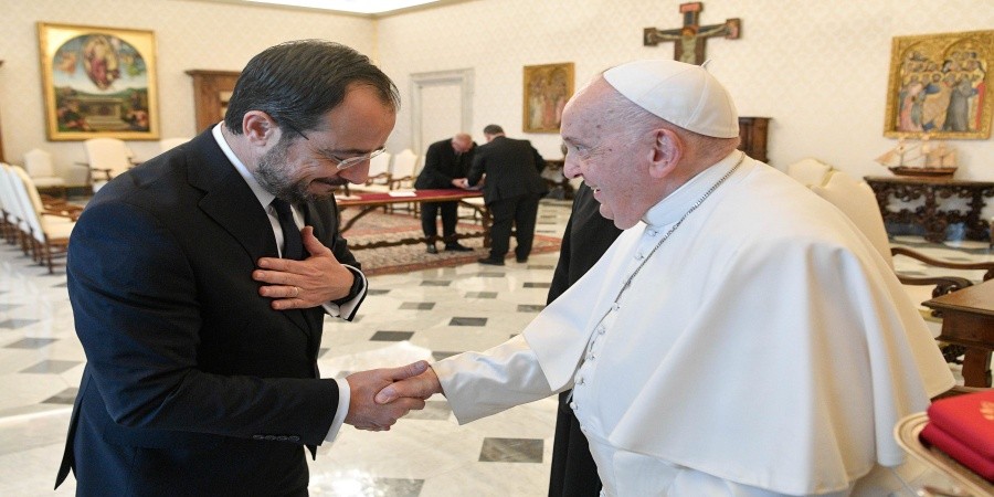 President of the Republic of Cyprus met with Pope Francis