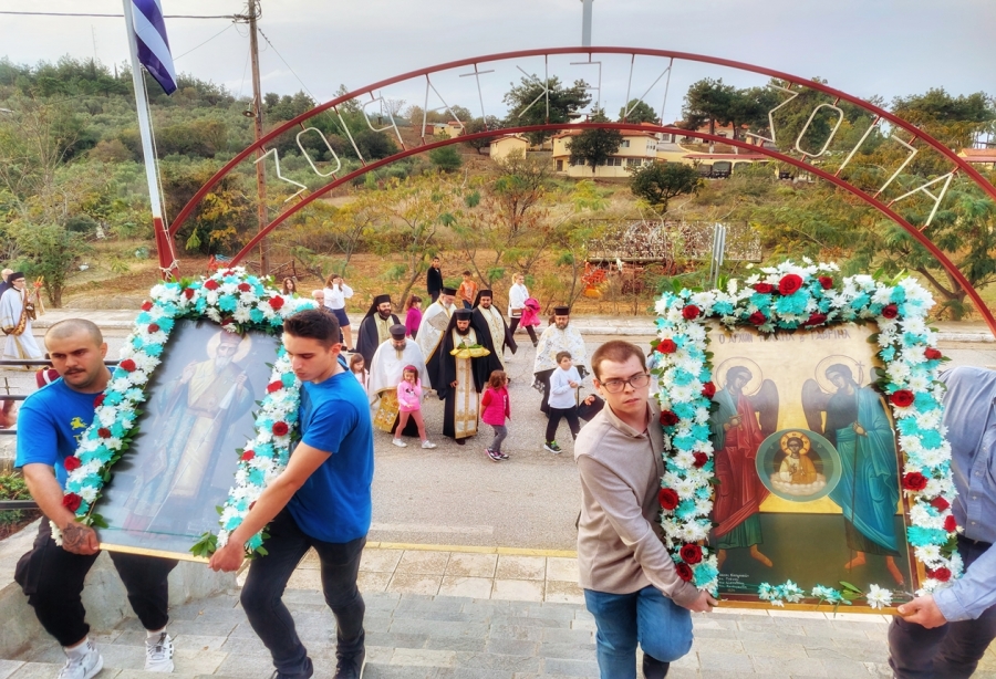 Η εορτή του Αγίου Νεκταρίου Επισκόπου Πενταπόλεως στην Ιερά Μητρόπολη Μαρωνείας