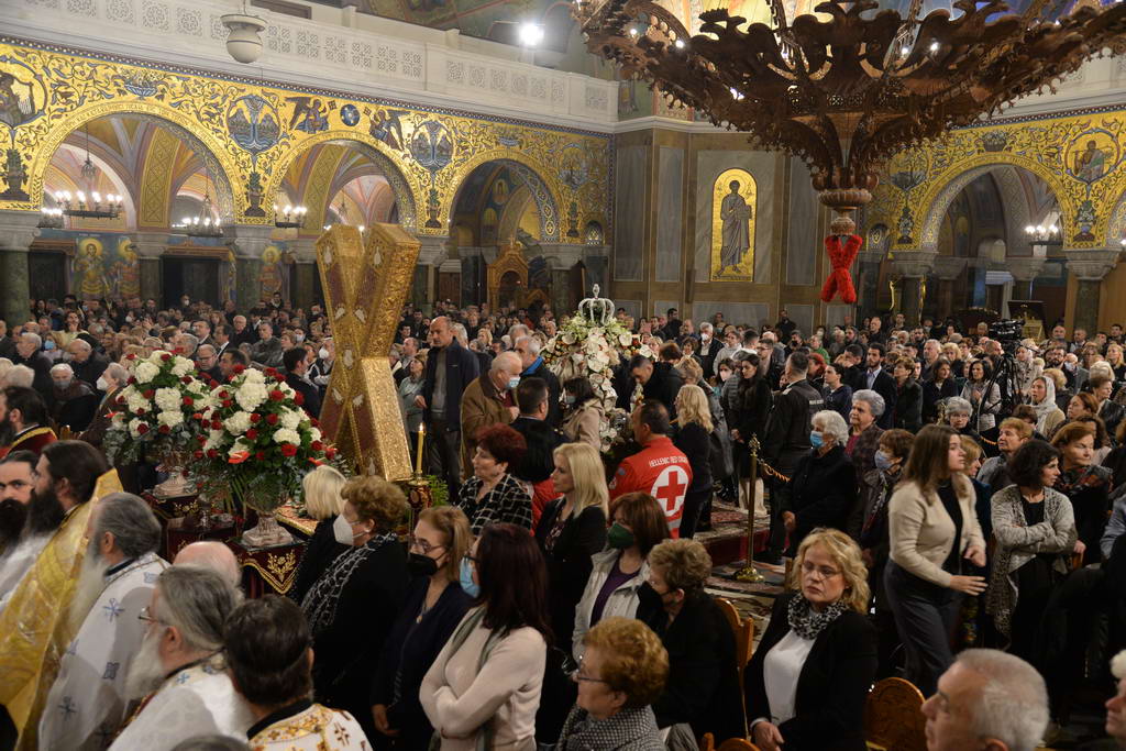 Feast Day Vespers of Apostle Andrew in Patras, Greece