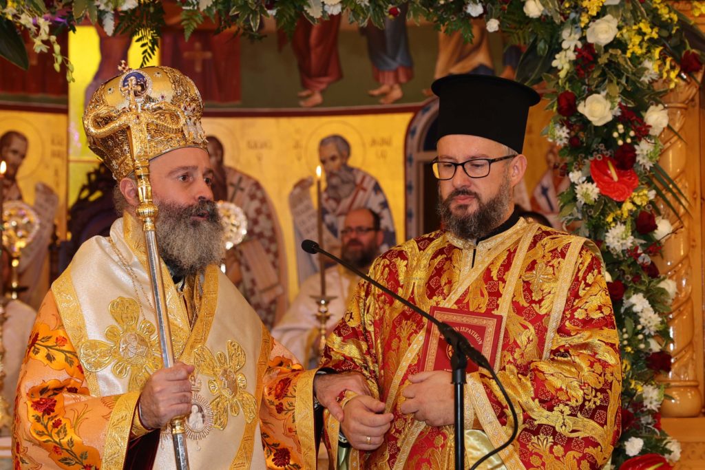 Archbishop Makarios of Australia to the new deacon: “May you constantly make Christ incarnate in the hearts of all people”