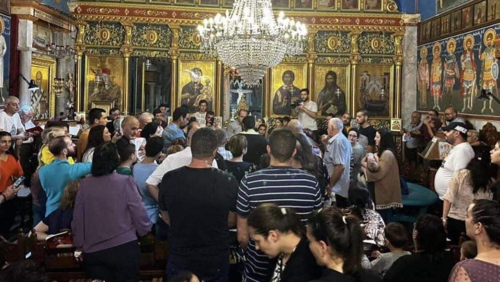 Εκπρόσωπος της Μονής Αγίου Πορφυρίου μιλάει για τη μαζική βάπτιση στη Γάζα