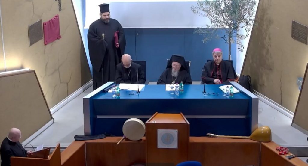 The Pontifical School of Southern Italy honoured the Ecumenical Patriarch