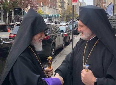 Welcome & Greeting by Archbishop Elpidophoros of America to His Holiness Catholicos Aram I of the Holy See of Cilicia of the Armenian Apostolic Church