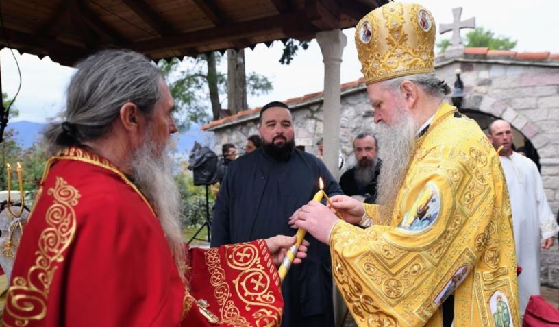 Митрополит Јоаникије на Михољској Превлаци: Анђели нас приводе Христу Спаситељу и стално служе нашем спасењу