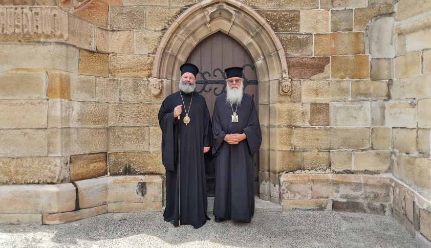 Metropolitan Ignatius of Northern Madagascar visits Archbishop Makarios of Australia