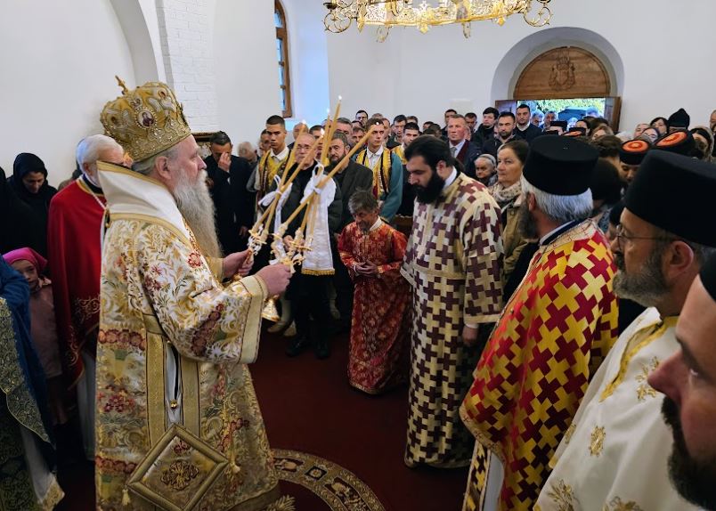 Митровдан – слава цркве у Колашину; богослужио Митрополит Јоаникије