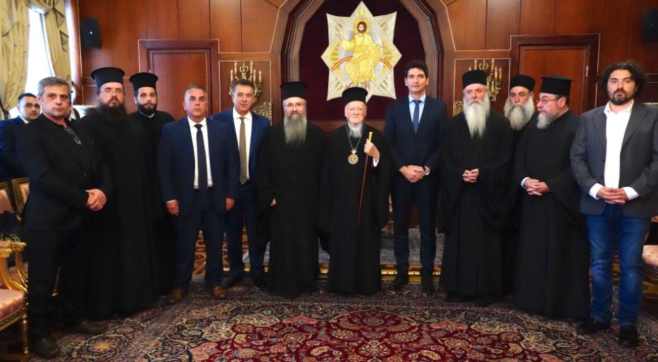 Ecumenical Patriarch Bartholomew received the Metropolitan of Lefkada