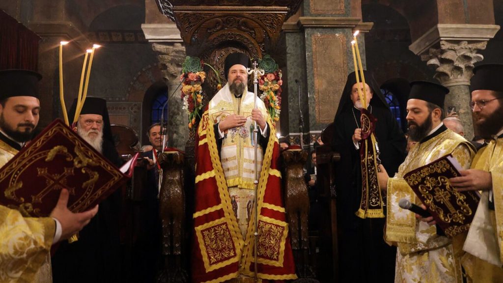 The enthronement of the New Metropolitan Filotheos of Thessaloniki