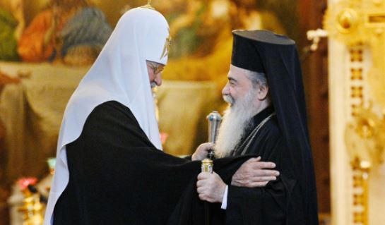 Μόσχας προς Ιεροσολύμων: “Είστε υπερασπιστής των χριστιανικών ιερών”