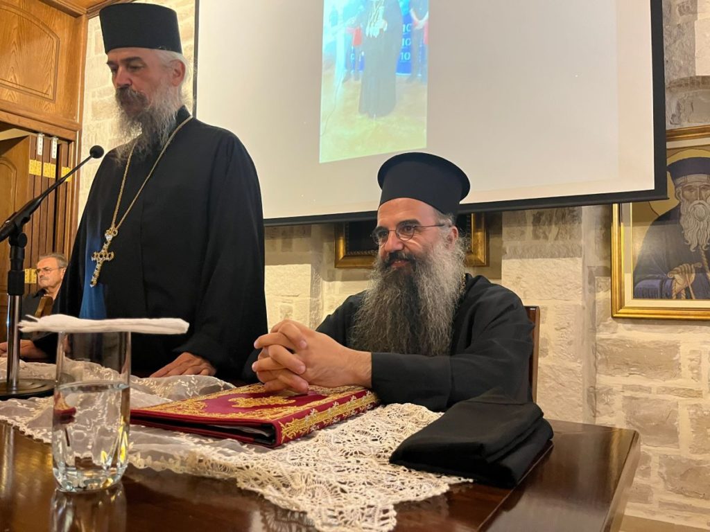 Ο Ιεραπόστολος Επίσκοπος Κωνσταντιανής Κοσμάς στην Ιερά Μητρόπολη Ρεθύμνης