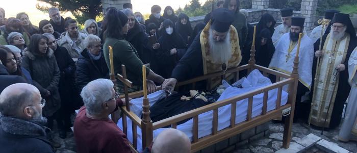 Εκοιμήθη η μοναχή Ιερουσαλήμ της Ιεράς Μονής Δαμάστας