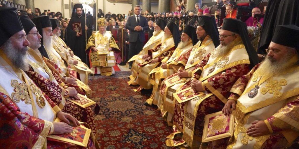 The Ecumenical Patriarchate honoured its founder, Saint Andrew the Apostle