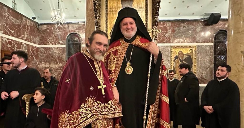 Archbishop Elpidophoros of America Presides over Great Vespers for the feast of Saint Spyridon at Saint Spyridon in Washington Heights, New York