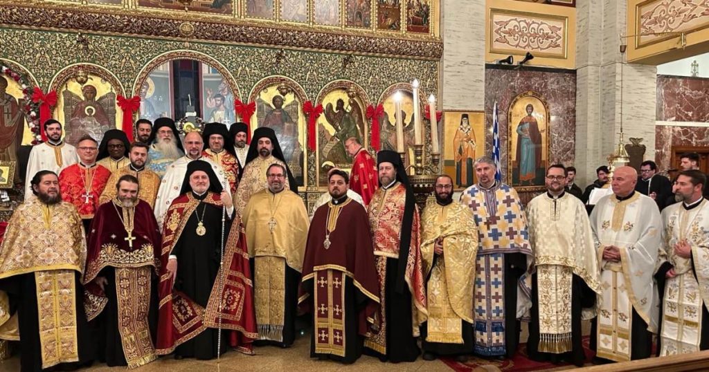 Homily by Archbishop Elpidophoros of America At the Great Vespers of Saint Spyridon the Wonderworker Saint Spyridon Greek Orthodox Church