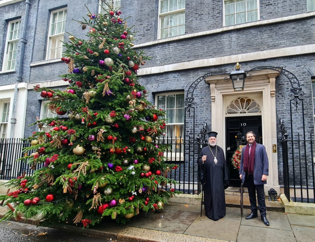 Archbishop Nikitas at No. 10