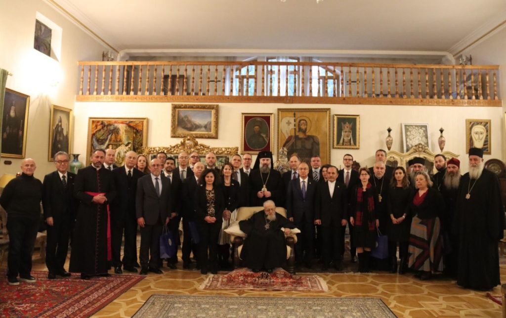 Ο Πατριάρχης Γεωργίας συναντήθηκε με τους διαπιστευμένους στη Γεωργία πρέσβεις