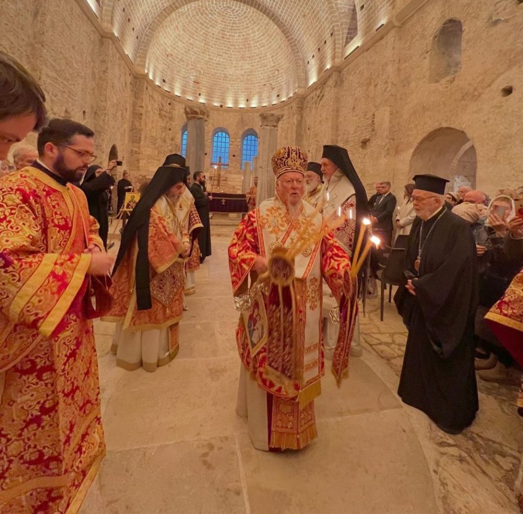 Patriarchal Divine Liturgy in Myra of Lycia