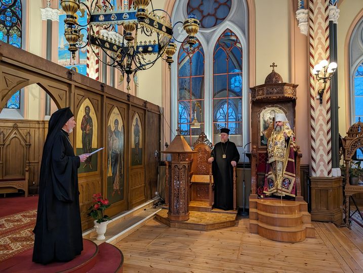 Speech by His Eminence Metropolitan Cleopas of Sweden at the Official Welcome for His Beatitude Metropolitan Epiphaniy of Kyiv and All Ukraine at the St. George Cathedral of Stockholm