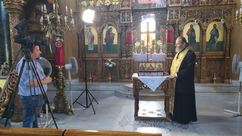 Η ιστορία του Ιερού Ναού του Αγίου Στεφάνου στη Νέα Σαφράμπολη Νέας Ιωνίας στην Pemptousia Tv