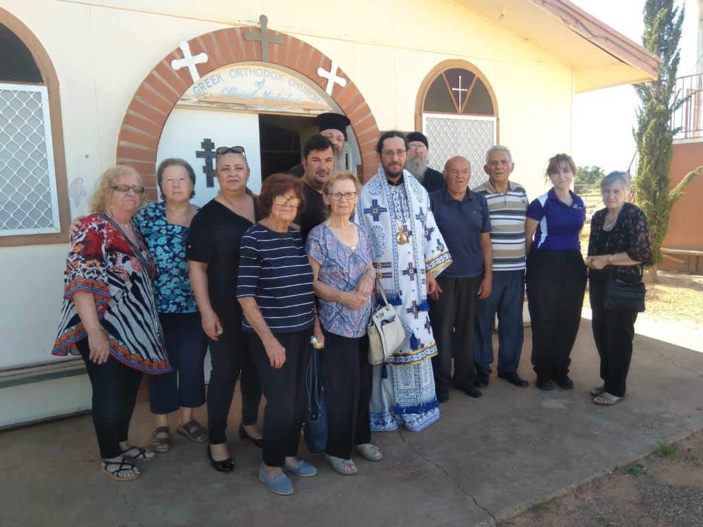 Trans-continental visit of the Archdiocesan District of Adelaide to Church of Saint Nicholas in Darwin and Coober Pedy