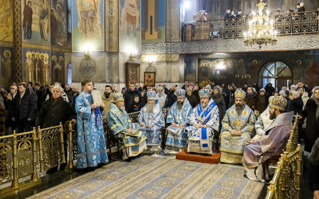 Знаменски катедрални храм Кузбаса прославио престони празник