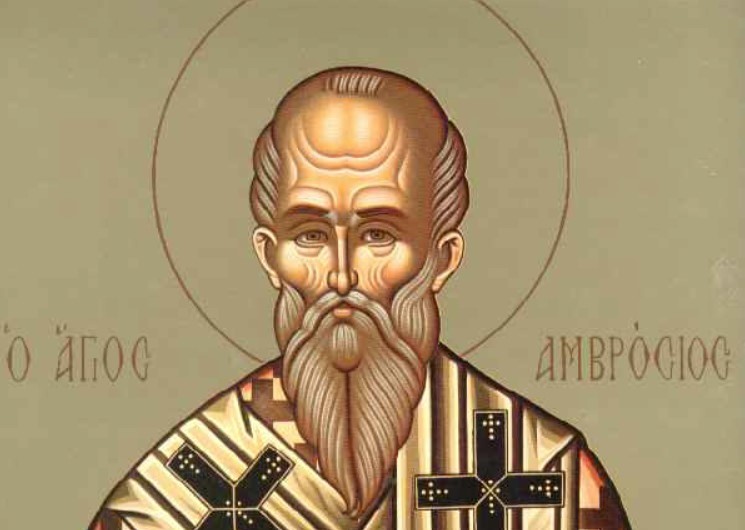 7 Δεκεμβρίου: Εορτάζει ο Άγιος Αμβρόσιος, Επίσκοπος Μεδιολάνων