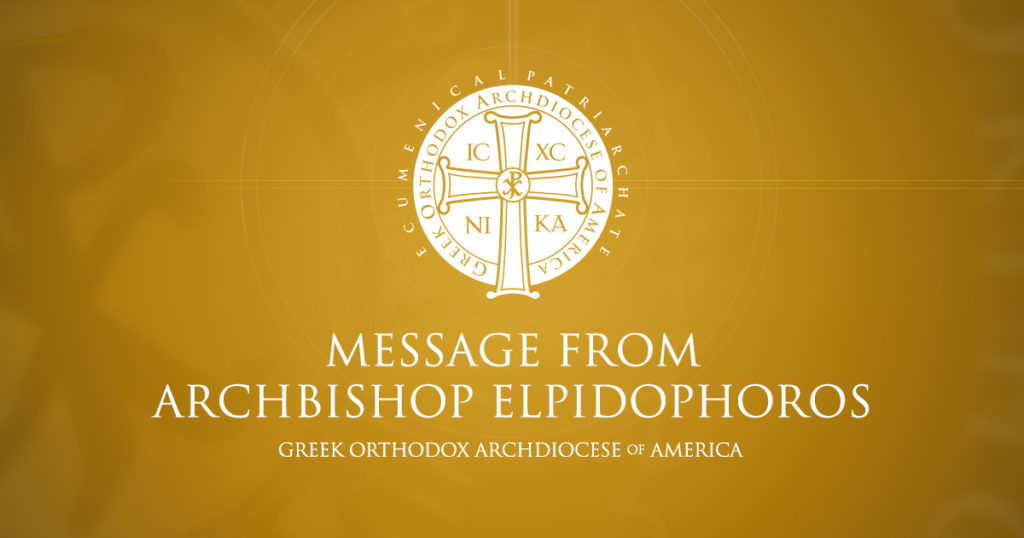 Remarks By Archbishop Elpidophoros of America At the 40th Anniversary of Manatos & Manatos Washington, DC